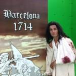Mikel Iglesias (Polseres vermelles) interpreta un jove soldat a la pel.lícula Barcelona 1714